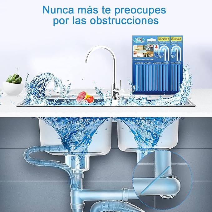 Pack de 5 paquetes removedor de obstrucciones - additional image 2