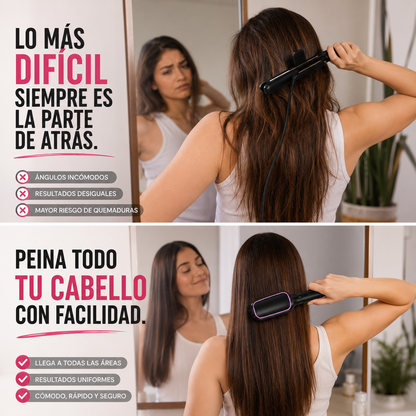 Lumia Hair™ ✓ -  Cepillo Alisador Premium | Resultados de salón desde casa