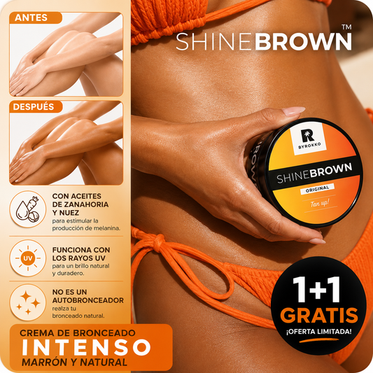 SHINEBROWN™ | Más Color, Menos Horas Bajo el Sol