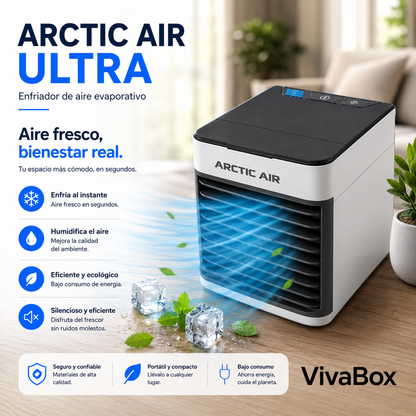 Arctic Air Ultra™ - El Mini Enfriador que Refresca tu Casa sin Gastar de Más