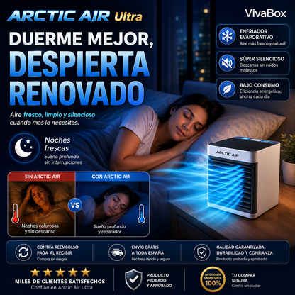 Arctic Air Ultra™ - El Mini Enfriador que Refresca tu Casa sin Gastar de Más
