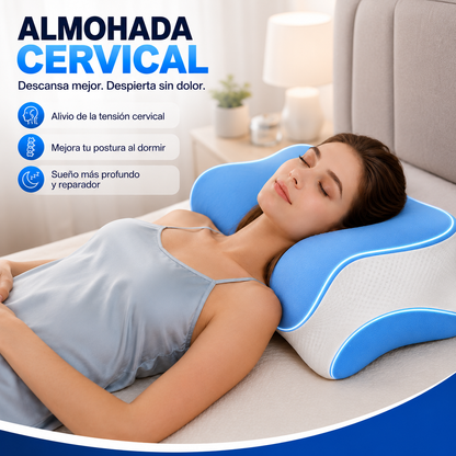Almohada Cervical Ergonómica Premium - 15% de descuento al comprar 2 unidades